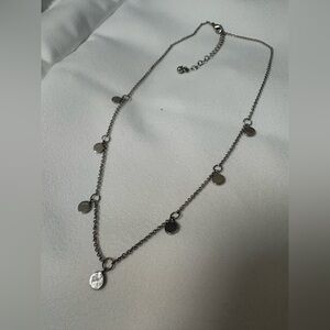 Uncommon James Silver Disc Charm Necklace